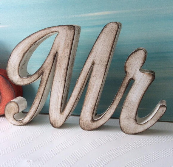 Decoração de Casamento Mr Mrs