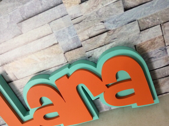 Nomes Personalizados de Mdf para Festas Infantis e Quartinho de B