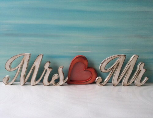 Decoração de Casamento Mr Mrs