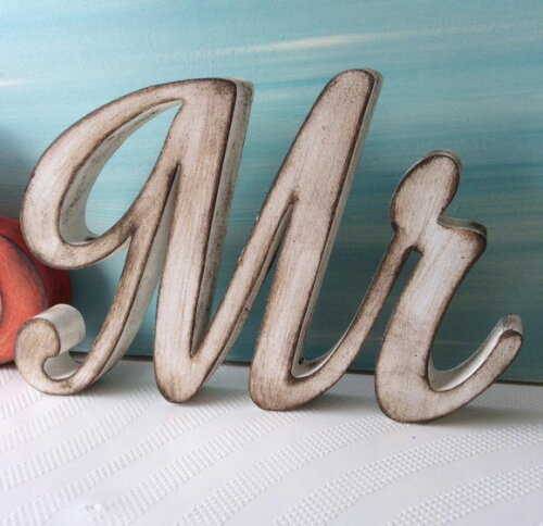 Decoração de Casamento Mr Mrs