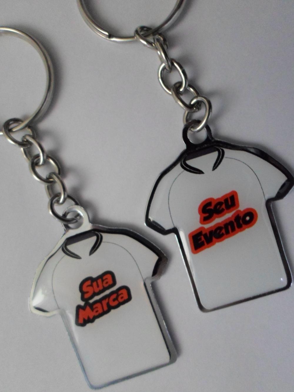 Chaveiro Personalizado Camiseta