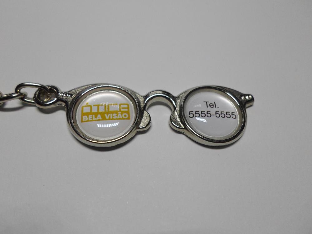 Chaveiro Óculos Personalizado
