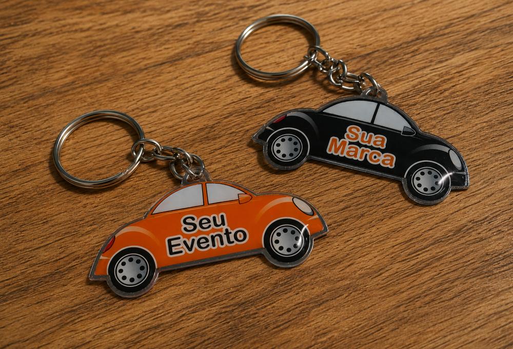 Chaveiro Fusca Personalizado