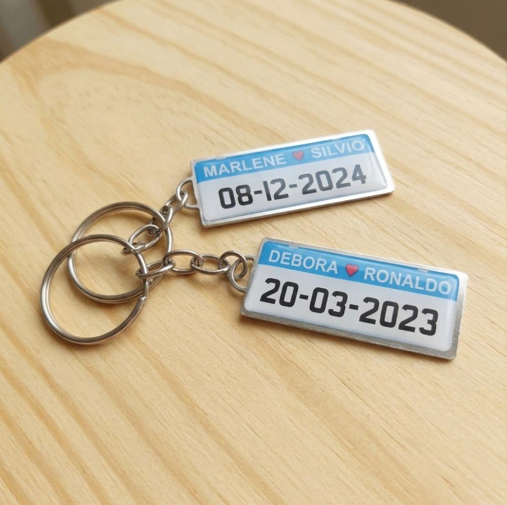 Chaveiro Plaquinha Personalizado
