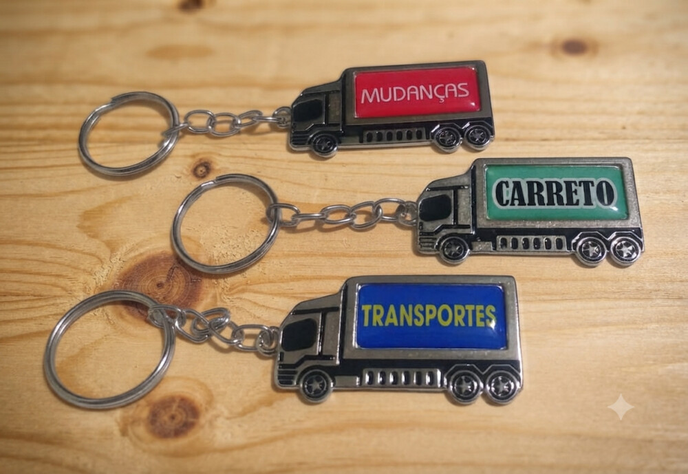 Chaveiro Caminhão Personalizado