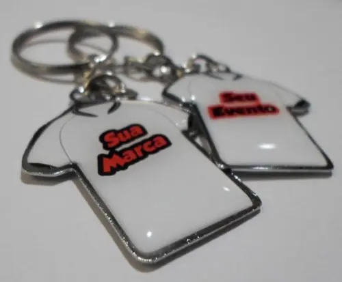 Chaveiro Personalizado Camiseta