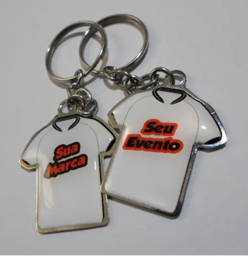 Chaveiro Personalizado Camiseta