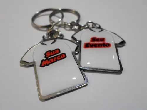 Chaveiro Personalizado Camiseta