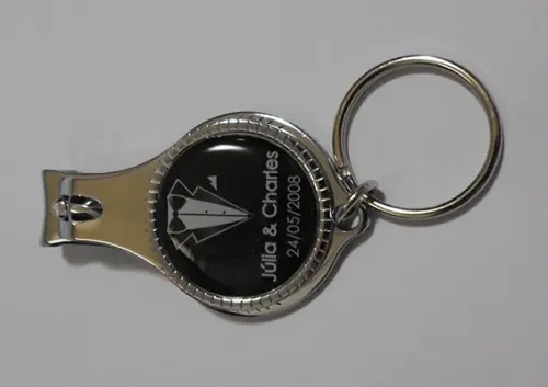 Chaveiros Cortador de Unha e Abridor