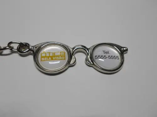 Chaveiro Óculos Personalizado