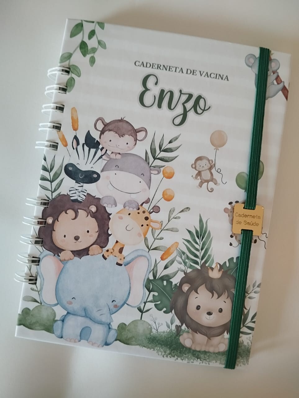 caderneta de saúde personalizada