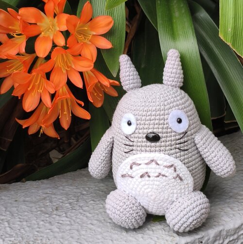 Totoro Amigurumi Feito à Mão/crochê/studioghibli/Meu Amigo Totoro/Personagem
