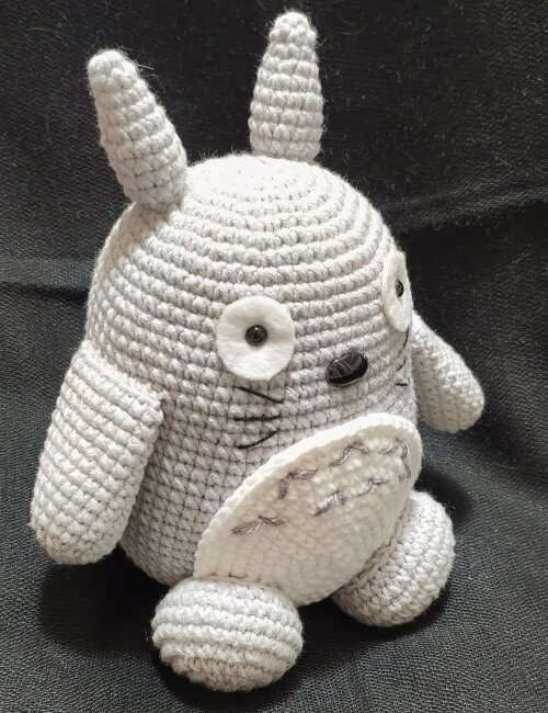 Totoro Amigurumi Feito à Mão/crochê/studioghibli/Meu Amigo Tot