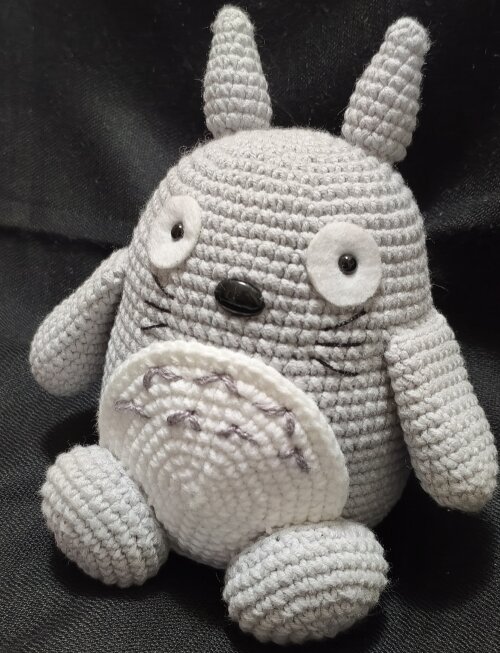 Totoro Amigurumi Feito à Mão/crochê/studioghibli/Meu Amigo Tot