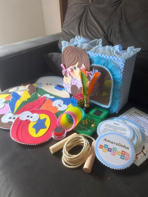Recurso brinquedos e brincadeiras