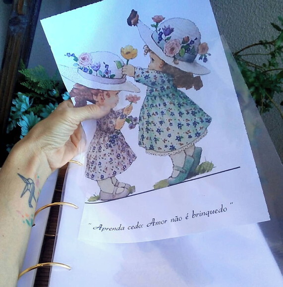 Álbum Papel de Carta Grande