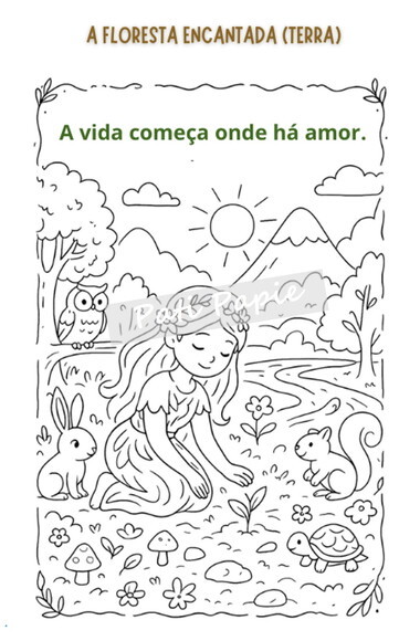 LIVRO DAS CORES - GUARDIÕES DA NATUREZA