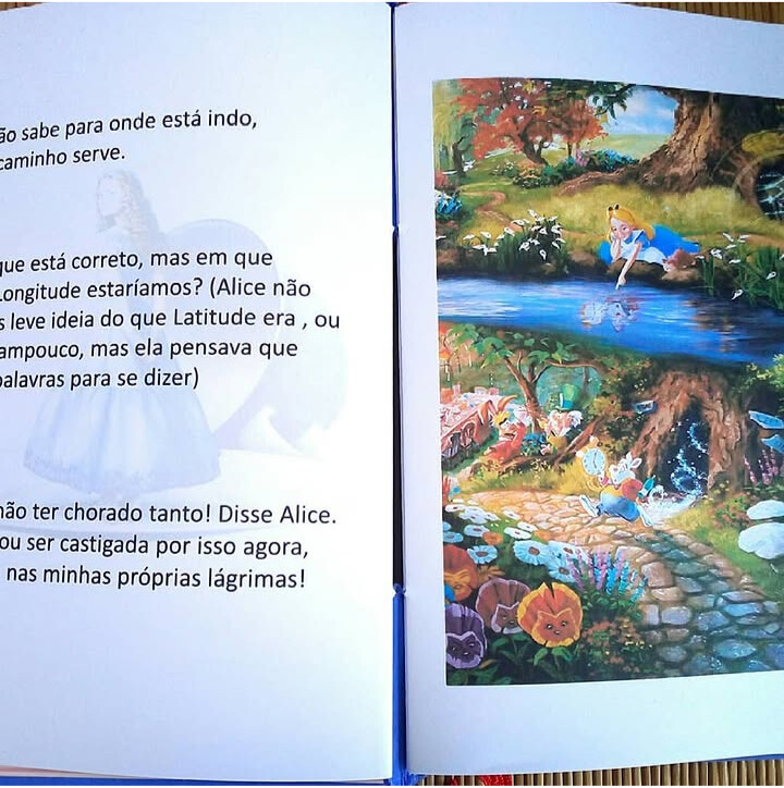 DIÁRIO ALICE NO PAÍS DAS MARAVILHAS