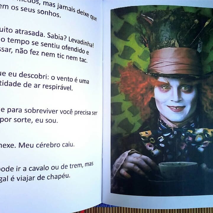 DIÁRIO ALICE NO PAÍS DAS MARAVILHAS