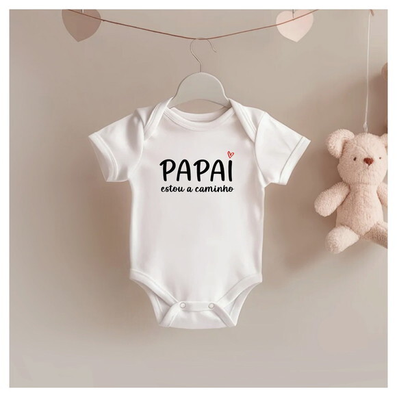 Body Anúncio Gravidez para o Papai