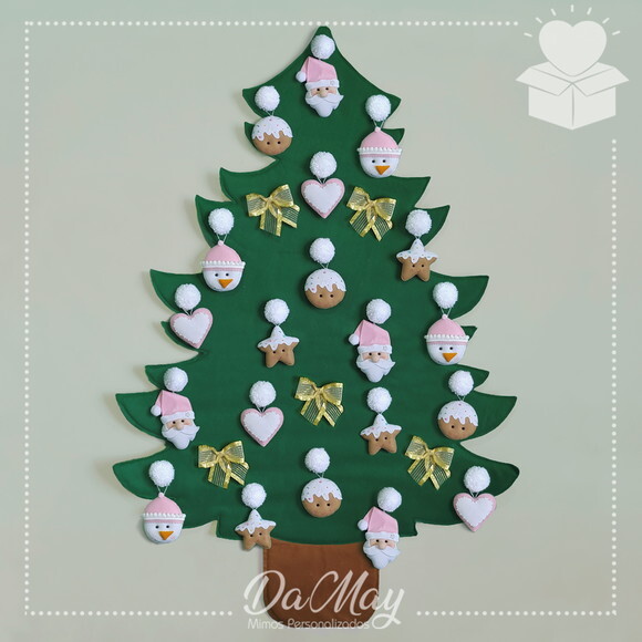Árvore de Natal para Parede em Feltro