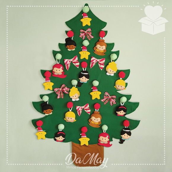 Árvore de Natal para Parede em Feltro