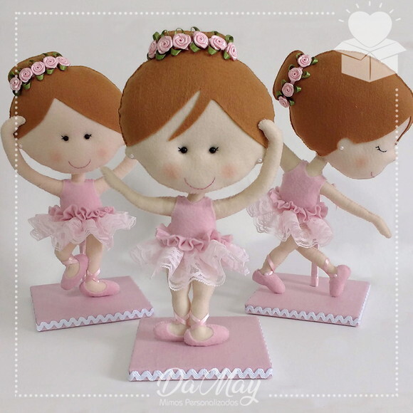 Bailarinas em Feltro