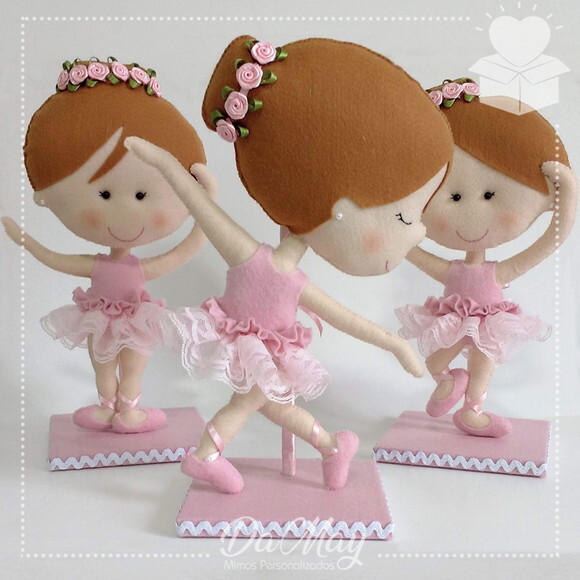 Bailarinas em Feltro