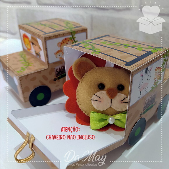 Caixa Jipe Safari Personalizada
