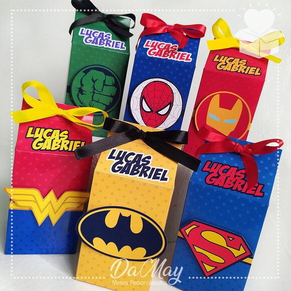 Caixa Milk Personalizada - Lembrancinha Menino