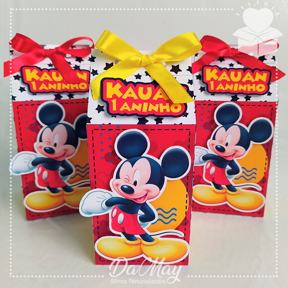 Caixa Milk Personalizada - Lembrancinha Menino