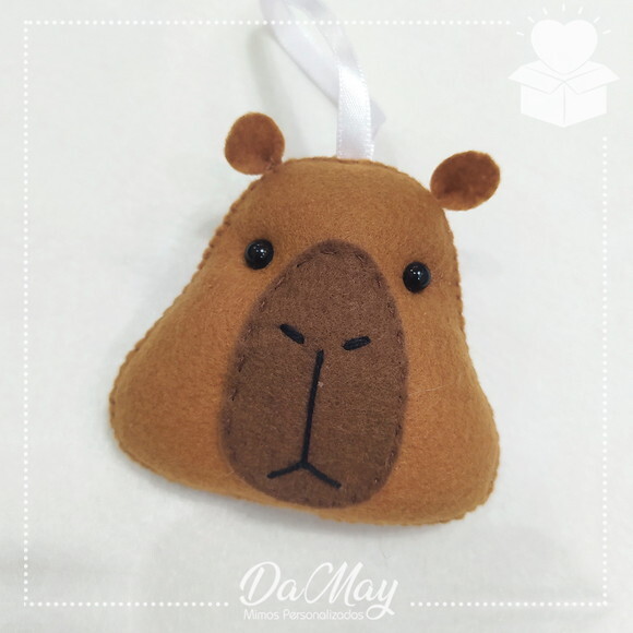 Chaveiro Capivara Feltro
