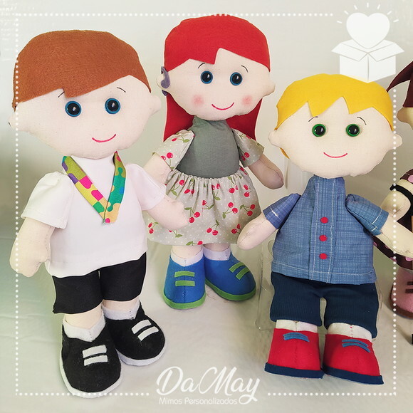 Kit Bonecos - Inclusão Social Infantil