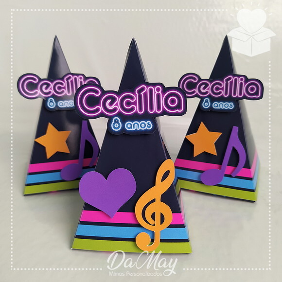 Kit Personalizados Festa Neon
