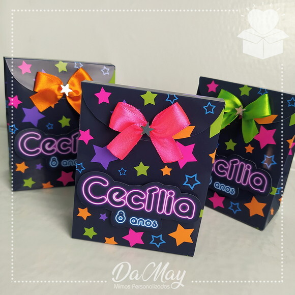 Kit Personalizados Festa Neon