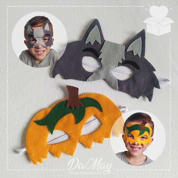 Máscaras Halloween Feltro