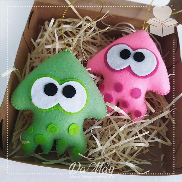 Pingente / Chaveiro Splatoon - Squid Lula