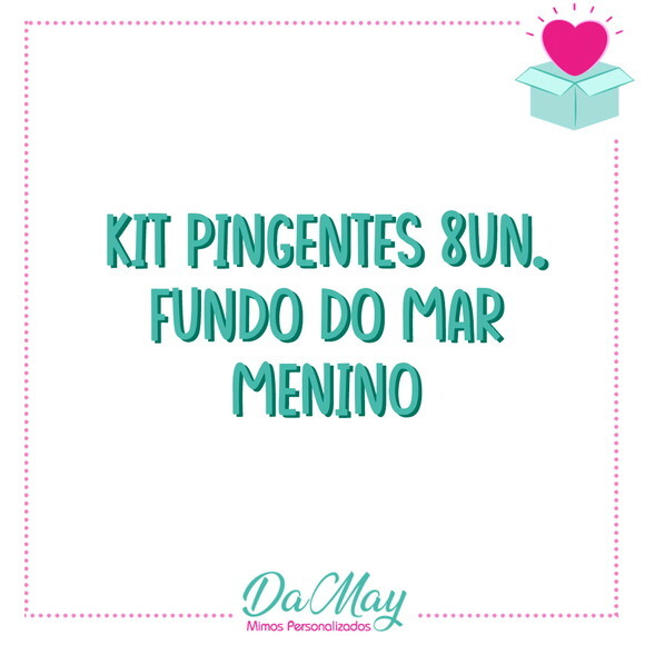 Pingente Fundo do Mar | Kit Árvore de Natal