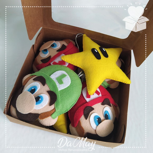 Pingente Mario Bros | Kit Árvore de Natal