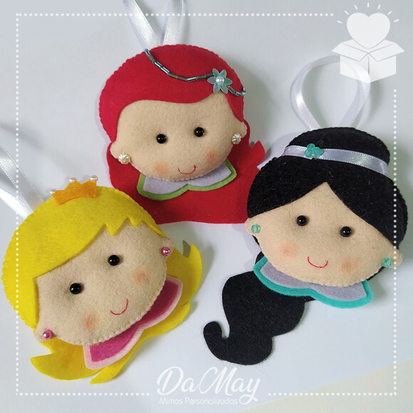 Pingente Princesas Disney | Kit Árvore de Natal