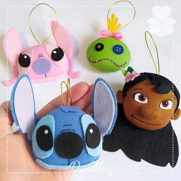 Pingente Stitch | Kit Árvore de Natal 2