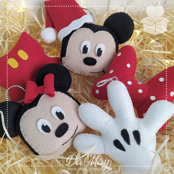 Pingentes de Natal - Mickey
