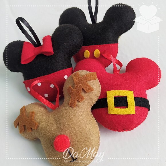 Pingentes de Natal - Mickey