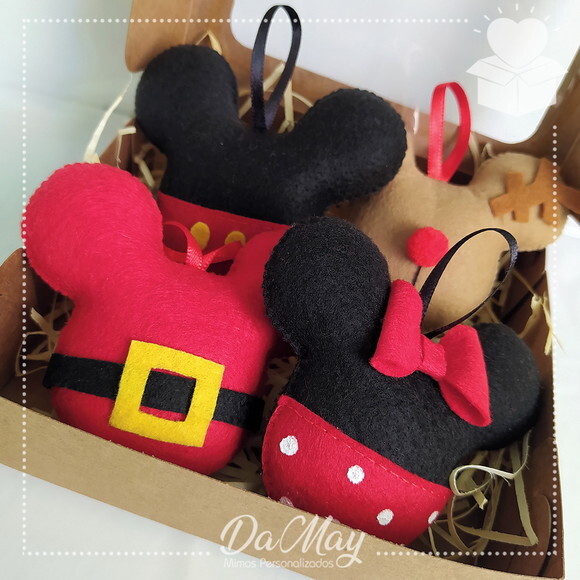 Pingentes de Natal - Mickey