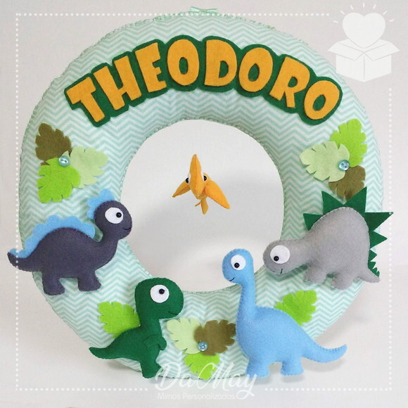 Porta Maternidade Dinossauros