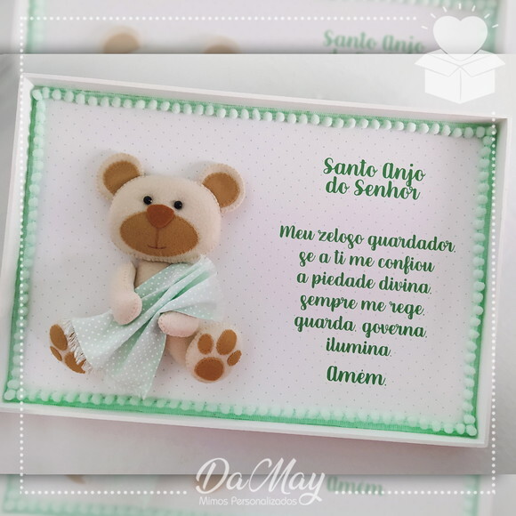 Quadro Oração Santo Anjo