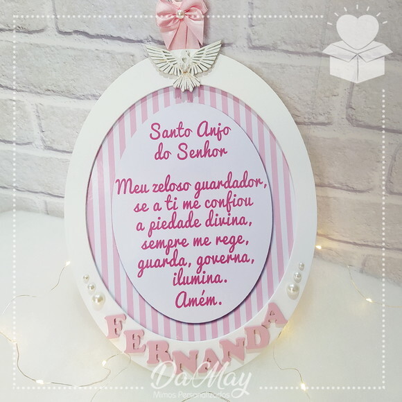 Quadro Oração Santo Anjo