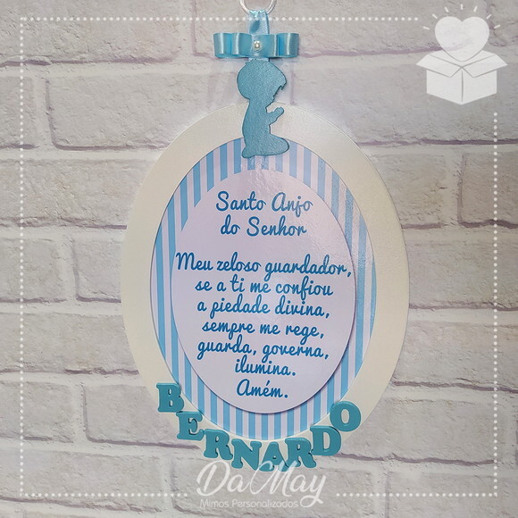 Quadro Oração Santo Anjo