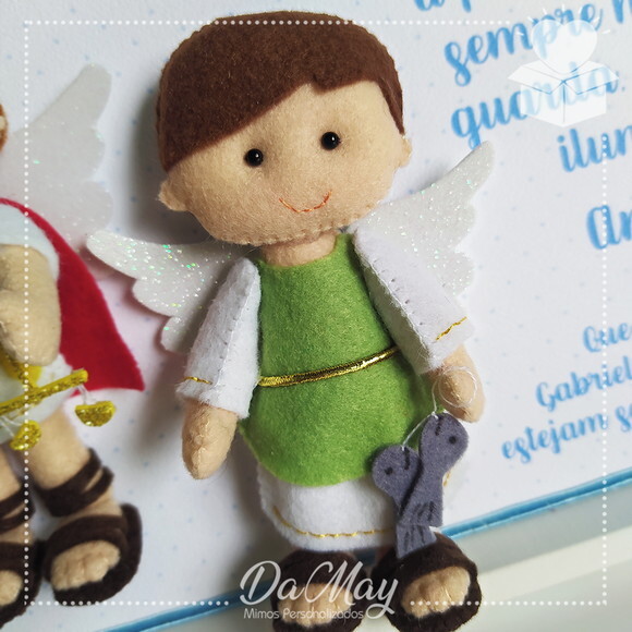 Quadro Oração Santo Anjo - Arcanjos