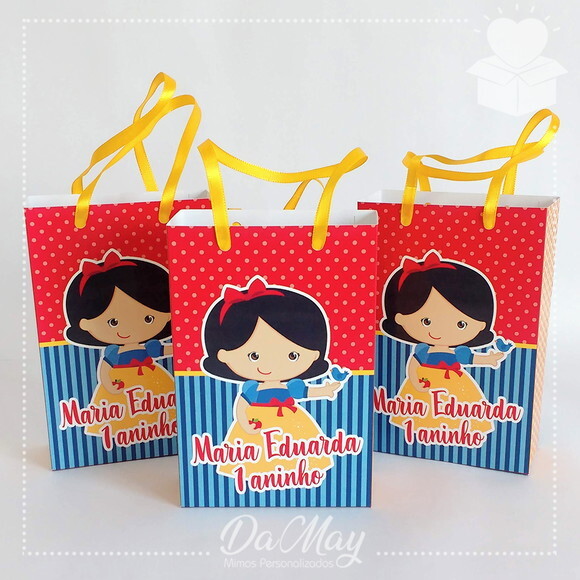 Sacolinha Personalizada - Lembrancinha Menina